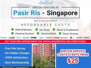 Aircon service in Pasir Ris, Singapore