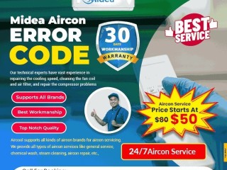 Midea Aircon Error code