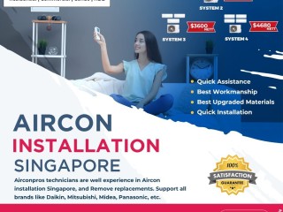 Aircon installation singapore