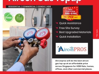 Aircon Gas Topup, Singapore