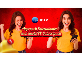 Affordable Entertainment Unleashed: Sasta TV Subscription Guide