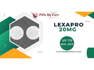 Buy Lexapro 20mg from pillsmycart and save up to 10%