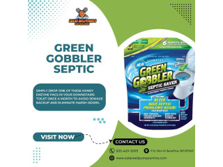 Eco-Friendly Septic Solutions with Green Gobbler from Solar Well Pumps Online