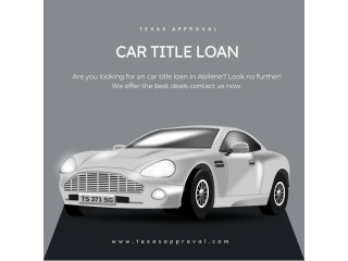 Get Title Loans Online Without Title - Same Day Approval in Texas | Texas Approval