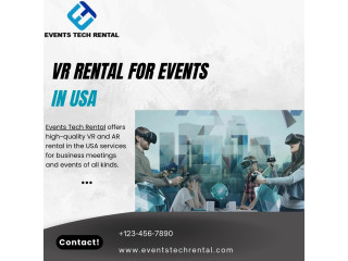VR Rental Services for Events Across the USA