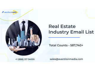 Get Your Hands On Verified Contacts Of The Real Estate Industry!