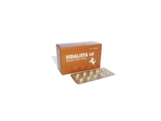 Buy Vidalista 40mg used for ED | Tadalafil 40mg