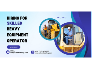 Seeking Top Heavy Equipment Operator