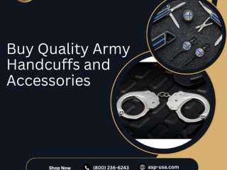 Buy Quality Army Handcuffs and Accessories | ASP USA