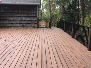 Outdoor deck building Long Island