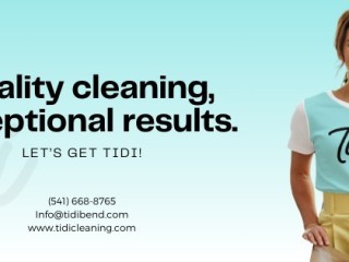 Reliable House Cleaning Services in Bend, Oregon | Tidi Cleaning