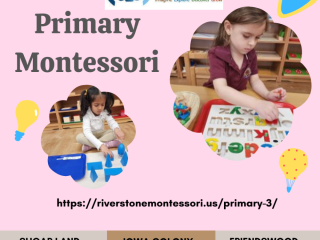 Foundations of growth: Primary Montessori Learning