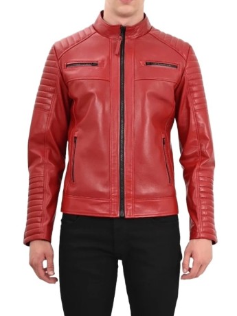 the-ultimate-biker-look-quilted-arms-red-leather-jacket-big-0