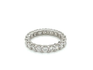 Elegant Diamond Eternity Wedding Band - Timeless Luxury for Your Special Day