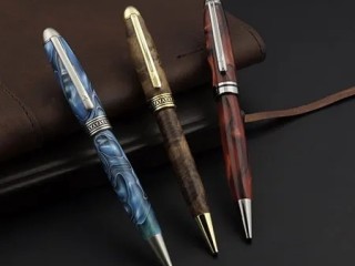 Custom Made Pens by Wooden Concepts Luxury Wooden Office Accessories at its Best