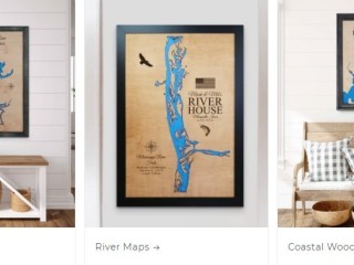 Unique, Handcrafted Wood Maps for Every Adventure