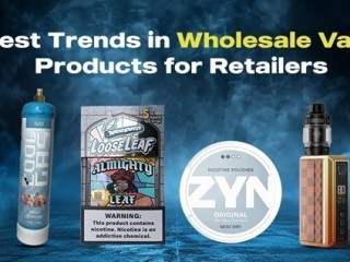 Latest Trends in Wholesale Vaping Products for Retailers