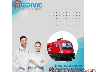 Use Medivic Aviation Train Ambulance Service in Varanasi for Innocuous Transfer