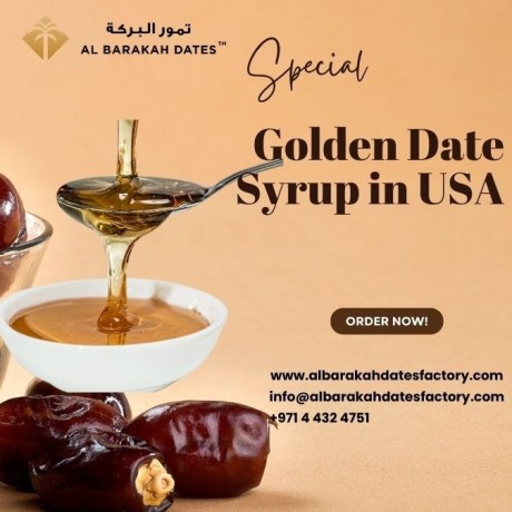 buy-golden-date-syrup-online-in-usa-from-al-barakah-dates-factory-big-0