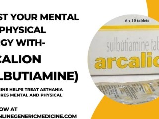 Get relief from asthenia with ARCALION | available now at onlinegenericmedicine