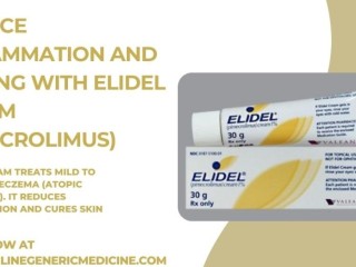 Buy Elidel Cream (Pimecrolimus) for inflammation only at onlinegenericmedicine