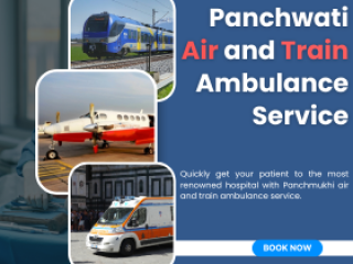 Top-notch Air and Train Ambulance Service in Varanasi