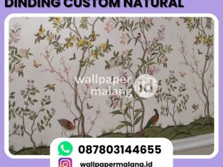 VENDOR WALLPAPER DINDING CUSTOM NATURAL