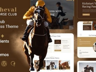 ️ Cheval - Horse Club & Equestrian WordPress Theme