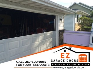 Seamless Garage Door Panel Replacement by EZ Garage Doors