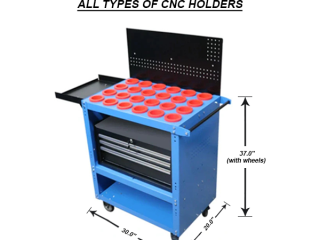 Uratech USA Inc: Premium CNC Tool Carts for All Tool Holders Built for Durability and Precision.