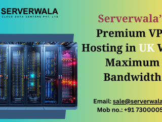 Serverwalas Premium VPS Hosting in UK With Maximum Bandwidth