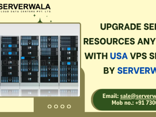 Upgrade Server Resources Anytime With USA VPS Sever By Serverwala