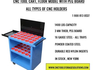 Uratech USA Inc. Floor Model CNC Tool Cart: The Ultimate Tool Storage Solution