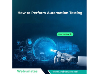 How to perform automation testing
