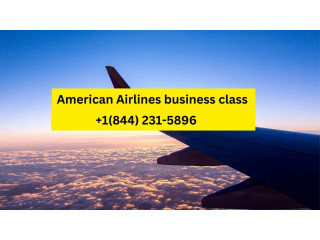 How to book AA business class flight?