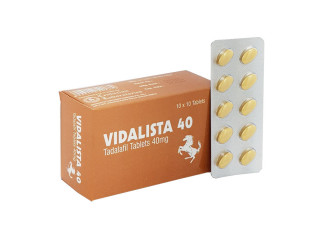 Buy Vidalista 40mg Tadalafil Pills Online | Generic Cialis