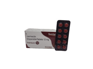 Iversun 12 - Ivermectin 12mg Tablets for Treatment