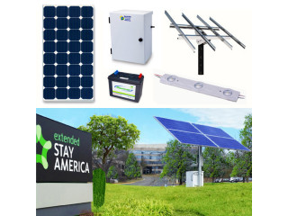 Solar Powered Externally Lite Signs