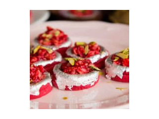 24 Carats Mithai Magic: Indulge in the Sweet Symphony of Strawberry Delight