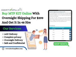 Buy MTP KIT Online With Overnight Shipping For $399 And Get It In 48 Hrs