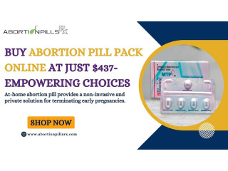 Buy Abortion Pill Pack Online At Just $437-Empowering Choices