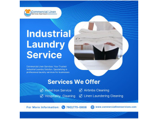 Commercial Linen Services offers top-tier Industrial Laundry Service!