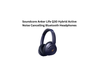 Soundcore Anker Life Q30 Hybrid Active Noise Cancelling Bluetooth Headphones
