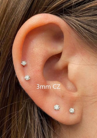3mm-tiny-cz-screw-on-flat-back-stud-earrings14k-gold-big-1
