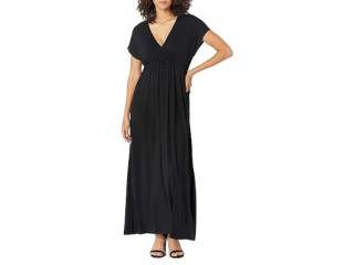 Home All Women 2024 Short Sleeve V Neck Wrap Dress Casual Midi Sundresses