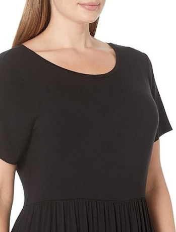 amazon-essentials-womens-short-sleeve-waisted-maxi-dress-big-0