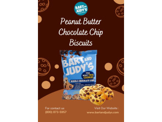 Bart & Judy's Bakery, Inc. Presents: Peanut Butter Chocolate Chip Biscuits!
