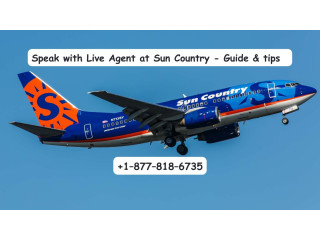 How to contact sun country Airlines Live Agent for Flight change?