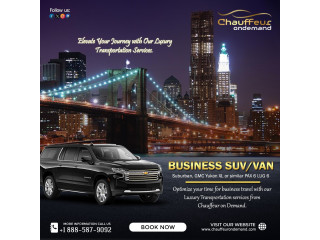 Navigate NYC in Style and Comfort with Chauffeur On Demand's Black Car Services